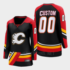 Calgary Flames Custom #00 Black Special Edition 2.0 Breakaway Player 2022 Jersey Women