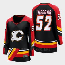 Calgary Flames MacKenzie Weegar #52 Black Special Edition 2.0 Breakaway Player 2022 Jersey Women