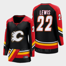 Calgary Flames Trevor Lewis #22 Black Special Edition 2.0 Breakaway Player 2022 Jersey Women