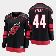 Women Carolina Hurricanes Joey Keane #44 2021 Alternate Black Jersey