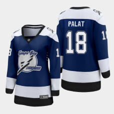 Women Tampa Bay Lightning Ondrej Palat #18 2021 Special Edition Blue Jersey