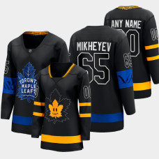 Women Toronto Maple Leafs Ilya Mikheyev 2022 Alternate Drew house Reversible Jersey - Black