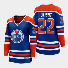 Tyson Barrie Edmonton Oilers 2022-23 Home Women Premier Breakaway Player Jersey Royal