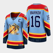 Aleksander Barkov Florida Panthers 2022 Special Edition 2.0 Women Breakaway Player Retro Jersey Blue