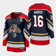 Women Florida Panthers Aleksander Barkov #16 Special Edition Navy Jersey With 2023 Stanley Cup Patch