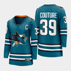 Logan Couture San Jose Sharks 2022-23 Home Women Premier Breakaway Jersey Teal