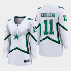 Women Dallas Stars Andrew Cogliano #11 2021 Special Edition White Jersey