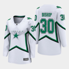 Women Dallas Stars Ben Bishop #30 2021 Special Edition White Jersey