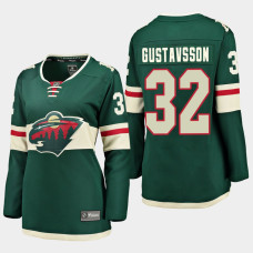 Minnesota Wild Filip Gustavsson #32 Green Home Breakaway Player 2022 Jersey Women