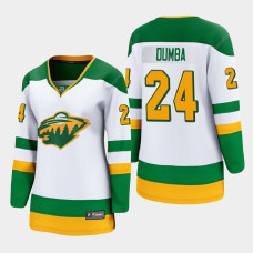 Women Minnesota Wild Matt Dumba #24 2021 Special Edition White Jersey