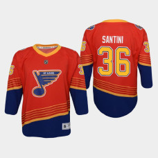 Youth St. Louis Blues Steven Santini #36 Special Edition 2021 Jersey Red