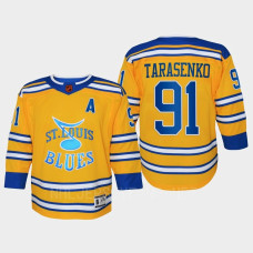 Vladimir Tarasenko St. Louis Blues 2022 Special Edition 2.0 Replica Retro Youth Jersey Yellow