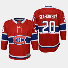 Youth Montreal Canadiens Juraj Slafkovsky #60 Home 2022 NHL Draft Jersey Red