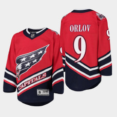 Youth Washington Capitals Dmitry Orlov #9 Special Edition 2021 Jersey Red