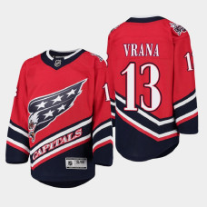 Youth Washington Capitals Jakub Vrana #13 Special Edition 2021 Jersey Red