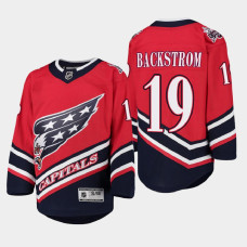 Youth Washington Capitals Nicklas Backstrom #19 Special Edition 2021 Jersey Red