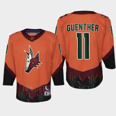 Dylan Guenther Arizona Coyotes 2022 Special Edition 2.0 Replica Retro Youth Jersey Orange