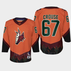 Lawson Crouse Arizona Coyotes 2022 Special Edition 2.0 Replica Retro Youth Jersey Orange