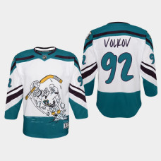 Youth Anaheim Ducks Alexander Volkov #92 Special Edition 2021 Jersey White