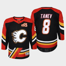 Christopher Tanev Calgary Flames 2022 Special Edition 2.0 Replica Retro Youth Jersey Black