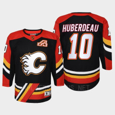 Jonathan Huberdeau Calgary Flames 2022 Special Edition 2.0 Replica Retro Youth Jersey Black