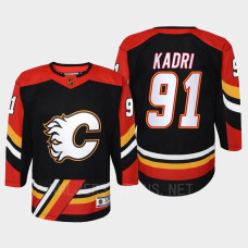 Nazem Kadri Calgary Flames 2022 Special Edition 2.0 Replica Retro Youth Jersey Black