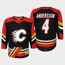 Rasmus Andersson Calgary Flames 2022 Special Edition 2.0 Replica Retro Youth Jersey Black