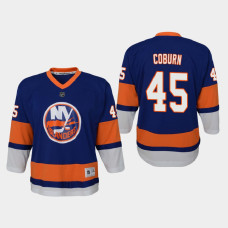 Youth New York Islanders Braydon Coburn #45 Home 2021 Jersey Blue