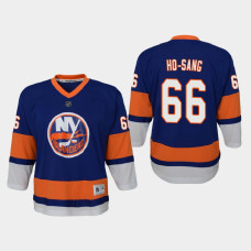 Youth New York Islanders Josh Ho-Sang #66 Home 2021 Jersey Blue