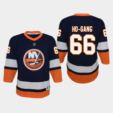 Youth New York Islanders Josh Ho-Sang #66 Reverse Retro 2021 Jersey Blue