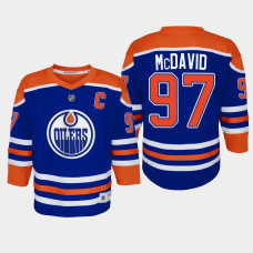 Youth Edmonton Oilers Connor McDavid #97 Home Replica Player 2022-23 Jersey Royal