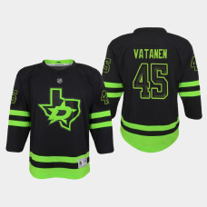 Youth Dallas Stars Sami Vatanen #45 Alternate 2021 Jersey Black