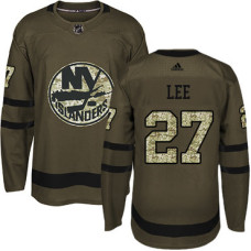 Islanders #27 Anders Lee Green Salute to Service Stitched Jersey