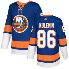 Islanders #86 Nikolay Kulemin Royal Blue Home Authentic Stitched Jersey