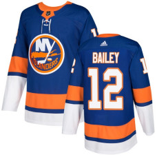 Islanders #12 Josh Bailey Royal Blue Home Authentic Stitched Jersey