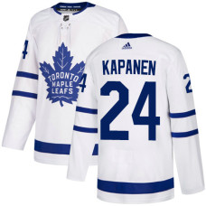 Toronto Maple Leafs #24 Kasperi Kapanen White Away Authentic Jersey