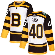 Bruins #40 Tuukka Rask White Authentic 2019 Winter Classic Stitched Jersey