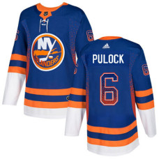 New York Islanders #6 Ryan Pulock Royal Drift Fashion Jersey