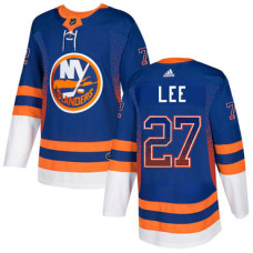 New York Islanders #27 Anders Lee Royal Drift Fashion Jersey