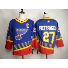 St. Louis Blues 27 Alex Pietrangelo Blue Jersey