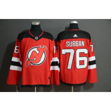 New Jersey Devils 76 P.K. Subban Red Jersey