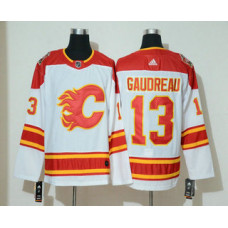 Calgary Flames #13 Johnny Gaudreau White 2019 Heritage Classic Stitched Jersey