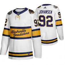 Nashville Predators 92 Ryan Johansen White 2020 Winter Classic Jersey