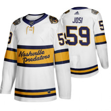 Nashville Predators 59 Roman Josi White 2020 Winter Classic Jersey