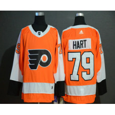 Philadelphia Flyers #79 Carter Hart Orange Stitched Jersey