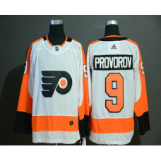 Philadelphia Flyers #9 Ivan Provorov White Stitched Jersey