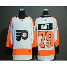 Philadelphia Flyers #79 Carter Hart White Stitched Jersey