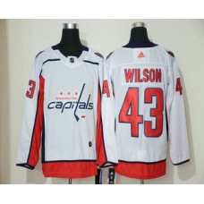 Washington Capitals #43 Tom Wilson White Stitched Jersey