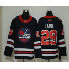 Winnipeg Jets #29 Patrik Laine Navy Blue 2019 Heritage Classic Stitched Jersey