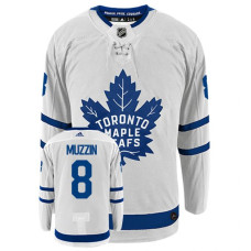 Toronto Maple Leafs #8 Jake Muzzin White Away Authentic Jersey